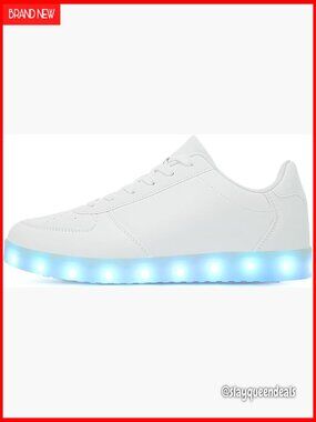 LED Light Up Sneakers Unisex USB Charging Athletic Shoes Fashion Casual